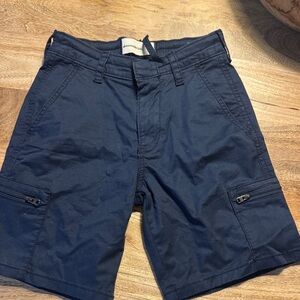 Navy Cargo Boys Shorts